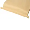 Bolsa de embalaje compuesta piel de vaca bolsa de papel 25 kg embalaje químico bolsa piel de serpiente poliacrilamida espesante