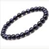 Pulsera de Cuentas de Ojo de Tigre Natural para Hombres y Mujeres Turquesa Blanca Malaquita Piedra Volcánica Piedra Esmerilada Pulsera para Parejas