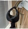 Bolso Tejido a Mano Xiaozhong Design Bolso Sobaco Combinable para Mujer de Alta Gama 2024 Nuevo Bolso Hombro Portátil Tipo Dumpling
