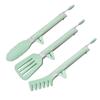 Pinza de silicona para alimentos, pinza para alimentos, pinza para barbacoa Zibo, pinza para pan y carne, pinza para barbacoa, pinza para comida de buffet