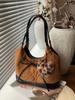 Bolso de Hombro de Diamantes, Gran Capacidad, Bolso de Mujer Más Vendido, Nuevo Bolso Retro de Aroma Pequeño para el Brazo, Bolso de Viaje Moderno y Versátil