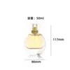 Botella de perfume lujosa y multifacética con tapa de cristal en forma de abanico, botella vacía de fragancia de gran capacidad, recipiente pulverizador de perfume para mujer