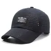 Nueva gorra de béisbol compuesta perforada para deportes al aire libre, gorra nueva ganadora para hombres y mujeres, sombrero con visera solar transpirable