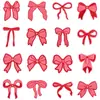 Patches de Tecido Bordados com Laço Rosa em Estoque para Venda Atacado, Exclusivamente para Vendas Transfronteiriças, Patches Termocolantes para Decoração DIY em Roupas