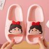 Chinelo Infantil Nezha para Meninos e Meninas Verão Desenho Animado Banho Casa Banheiro Antiderrapante Exterior Chinelos de Bebê