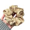 Corea del Sur nuevo anillo para el cabello de punto de hoja de loto tela de alto sentido anillo para la cabeza de intestino grueso tocado combinable tocado flor lazo accesorios para el cabello