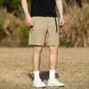 Pantalones Cortos Premium de Gama Alta para Hombre, Estilo Montaña para Exteriores, Casual Holgado de Verano, Secado Rápido, Transpirables, para Senderismo, Rectos y Holgados
