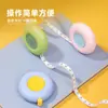 Cinta métrica de cuero Deli Tt102 Regla suave para el hogar para medir Medidas Mini cinta métrica de cuero para medir Ropa Regla de cintura