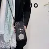 Espejo de Maquillaje Adecuado para Funda de Teléfono Móvil Iphone16Promax Todo Incluido Apple 17Air Cartera con Monedero Cruzado 14/15