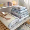 2026 Nuevo Estilo Suave y Cómodo Algodón Esponjoso Gasa de Doble Capa Dormitorio de Estudiantes Juego de Tres Piezas Juego de Sábanas para Camas Litera