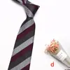 Fabricantes de corbatas color vino tinto Leer Spot Corbata de hombre de 8 cm Vestido de negocios Novio Mejor hombre Corbata de boda