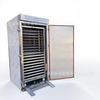 Vaporera Comercial para Panes al Vapor de 50-70 Paneles con Carrito, Cámara de Vapor Eléctrica, 8 Bolsas de Panes al Vapor con un Cochecito