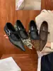 Sapatos femininos Mary Jane de bico fino e sola reta com cabedal macio, estilo retrô francês, Mary Janes de tira única para combinar com saias, sapatos de salto baixo de corte baixo