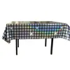 Toalha de Mesa Amazon Laser Burst Disco Background Decoração de Fundo para Bar Carnaval Decoração de Mesa de Festa