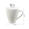 Taza de Cerámica Pequeña Taza de Agua Fresca de Alto Valor para Hogar Oficina Taza para Beber Agua Taza para Pareja Dormitorio Chicas