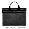 Pasta Maleta Portátil Bolsa para Arquivos Tecido Oxford Bolsa de Armazenamento Bolsa com Zíper Bolsa para Escritório Bolsa para Informações Bolsa para Conferência