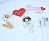 Pastel Día de la Enfermera Enchufe Tienda de Pasteles Decoración Pastel Día de la Enfermera Tarjeta de Amor Enchufe de Negocios Vestimenta Festiva