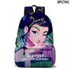 Mochila 3D Nueva Temática de Película Transfronteriza para Grupo de Chicas Mochila Escolar para Estudiantes Gran Capacidad
