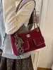 Bolso de Hombro Cruzado con Gran Capacidad para el Trabajo, Moda Japonesa Coreana Súper Caliente Transfronteriza 2026, Nuevo para Mujer Otoño Invierno, Simple