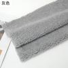 Tejido de Felpa de Cordero Engrosado Forro Cálido Felpa de Muñeco Terciopelo Jacquard con Textura Felpa Plush Tejido para Ropa Ramo Hecho a Mano