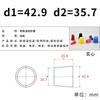 Tapón de Silicona Electroplateado en Spray de Alta Temperatura Tapón Protector para Agujero Redondo de Mesa con Rosca Cónica Tapón de Goma Tapón Protector para Agujero
