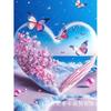 Fabricante Venta al por Mayor Nuevo DIY Paisaje Marino Serie Atardecer Pintura de Diamantes Mosaico 5D Diamante Punto de Cruz Hogar