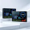 Pantalla de Código de Segmentos LCD con Pantalla VA de Alto Contraste para Calderas de Calefacción, Retroiluminación de Iconos Personalizada, Panel de Control de Caldera Montado en Pared