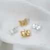 Fio de Ouro 14K Preenchido Preserva Cor Furo para Fio Pingente Gravata Borboleta Estéreo Acessório de Fio Artesanal DIY Material