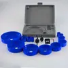 Ferramenta Especial para Marcenaria Conjunto de Brocas Abridoras de Furo 16 Peças Pintado com Spray Placa Fina de Madeira Placa de PVC Spot de Teto Conjunto de Brocas Transfronteiriças