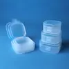 Caixa Plástica PP Transparente Caixa Pequena para Ferragens Embalagem de Equipamentos de Pesca Caixa de Presente Caixa de Armazenamento de Componentes Eletrônicos Caixa de Papelaria DIY