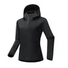 Chaqueta Cortavientos de una Sola Capa para Pareja Otoño e Invierno Unisex con Capucha Cortavientos Impermeable Chaqueta para Exteriores Chaqueta Deportiva Triple Protección