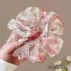 Elegante scrunchie de malla para mujer, liga para el pelo extragrande de alta gama, accesorio para la cabeza, liga para moño, cuerda para el pelo, banda elástica