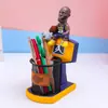 Adornos Creativos de Escritorio, Portalápices Buda Ruyi Pequeño, Tendencia Nacional Decoración de Escritorio para el Hogar, Regalo para Estudiantes, Artesanía de Resina