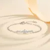 Pulsera de Lujo Floral con Pedrería para Mujer, Joyería de Diseño Versátil a la Moda, Accesorio de Pulsera de Nicho Tendencia