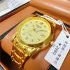 Daifa artículos originales genuinos reloj de movimiento automático reloj impermeable reloj luminoso para hombre doble calendario Diamante reloj casual