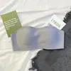 Sujetador Push-Up Anti-Exposición para Mujer con Tirantes que No se Caen. Sujetador tipo banda para mujer, push-up, anti-exposición, con banda cruzada en el pecho, sin costuras, hace que los pechos grandes parezcan más pequeños, antideslizante