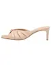 Nuevas Sandalias de Tacón Alto Estilo Europeo y Americano para Mujer de Verano, Material de Fibra Super, Versátiles y Adelgazantes, Estilo Caliente Transfronterizo Venta al por Mayor 57