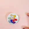 Insígnia de recompensa de desenho animado para estudantes, broche de inauguração escolar para crianças, broche de elogio para jardim de infância, pequeno presente, pode ser trocado por imagem