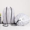 Bolsa de almacenamiento con cordón para deportes de baloncesto, mochila de bolsillo para maratón, poliéster 210D, x20 unidades