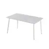 Mesa de Jantar em Ardósia Combinação Moderna Simples Estilo Italiano Mesa de Jantar para Casa Apartamento Pequeno Mesa de Jantar Retangular Simples