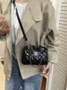 Bolso Pequeño Cuadrado Transfronterizo 2026 Estilo Nuevo Bolso de Cadena Acolchado Inspirado en Chanel para Mujer, Bolso de Hombro y Cruzado Versátil de Alta Gama Moderno