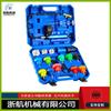 Kit de manómetro de presión de refrigerante para detección de fugas en el depósito de agua del sistema de refrigeración del coche 14/18/31 Piezas