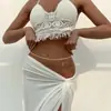 Joia Cruzada Europeia e Americana Verão Praia Sexy Laço Corrente de Cintura Cobra Rasteira Estilo Férias Liga Metálica Multicamadas Corrente Corporal
