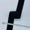 Fornecimento Pronto de Fábrica Largura 2,5~6cm Malas Rígidas Material Elástico para Sapatos Acessórios Preto e Branco Tecido Twill Elástico Dupla Face