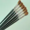 Brocha Correctora Iluminadora con Cerdas Suaves de Pelo Animal, Material Pico Medio Claro, Brocha para Iluminar y Fijar Maquillaje