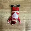 Colgante de Papá Noel Interesante de Nuevo Producto Transfronterizo Acrílico Plano 2D Atrapasoles Decoración Navideña
