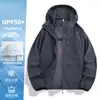 Ropa de Protección Solar de Seda de Hielo Woodpecker UPF50+ Nueva para Mujer Verano 2025 Anti-UV Delgada Chaqueta Protectora
