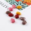 Cuentas de resina de color sólido con forma irregular, agujero recto, perforadas, para hacer tú mismo, joyería hecha a mano, pendientes, accesorios, material