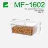 Supermercado Fruta Seca Caja Sellada Semilla de Melón Cacahuete Frutos Secos Tostados Barril Caja Transparente Espesa para Snacks Caja Tostada Sellada Ampliada