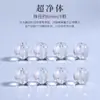 Colección de cuentas de cristal natural y cuentas sueltas para pulseras y brazaletes hechos a mano DIY, acuamarina, cristal rosa, accesorios de cristal azul